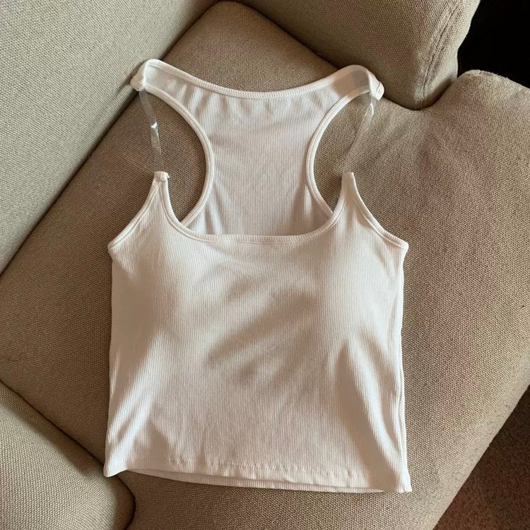 Nairobi Invisible Strap Built-In Bra camisole